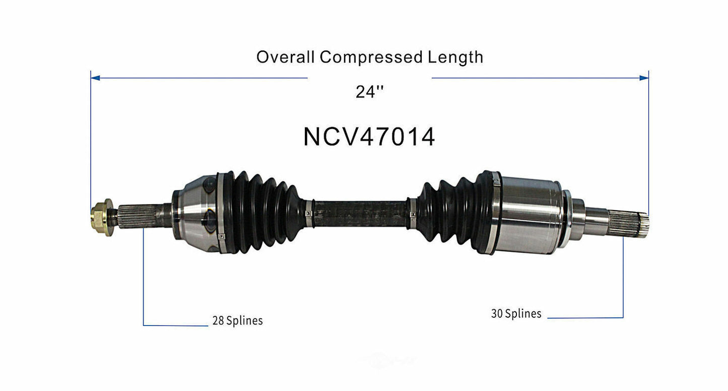 GSP North America NCV47014 CV Axle Assembly