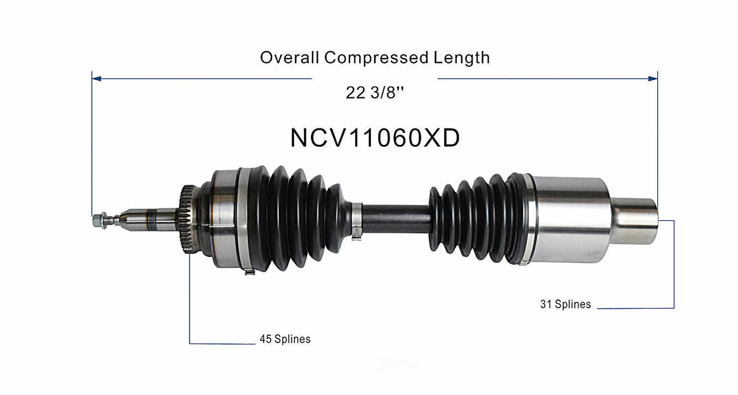 GSP North America NCV11060XD CV Axle Assembly