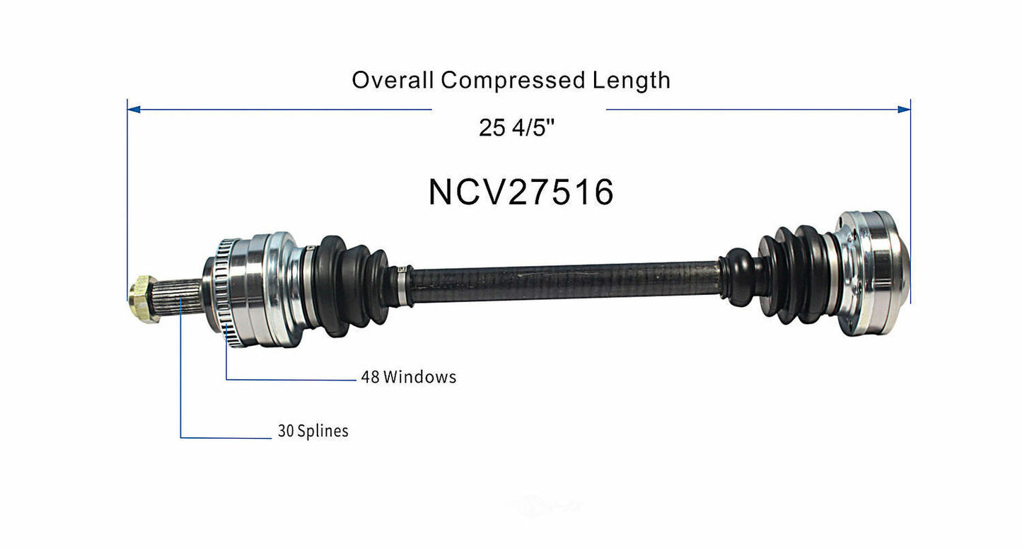 GSP North America NCV27516 CV Axle Assembly