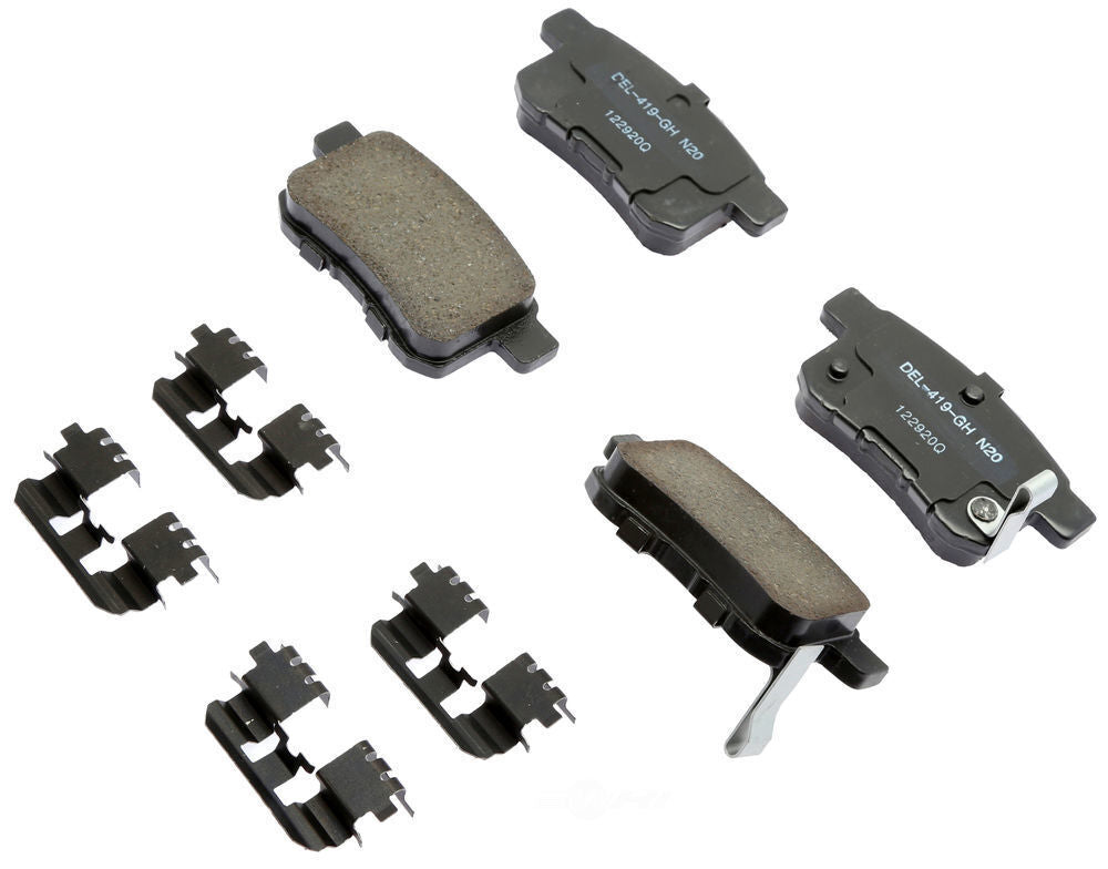 ACDelco Professional Durastop 17D1336CHF1 Disc Brake Pad Set