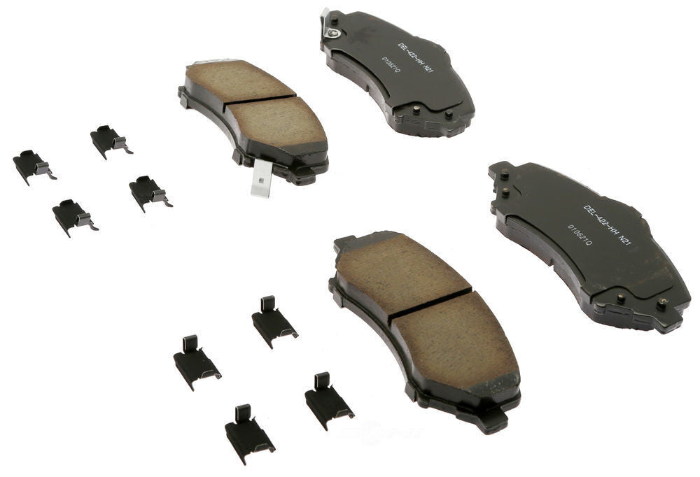 ACDelco Professional Durastop 17D1273CHF1 Disc Brake Pad Set