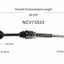 GSP North America NCV73533 CV Axle Assembly