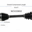 GSP North America NCV23602 CV Axle Assembly