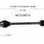 GSP North America NCV39015 CV Axle Assembly