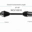 GSP North America NCV10510 CV Axle Assembly