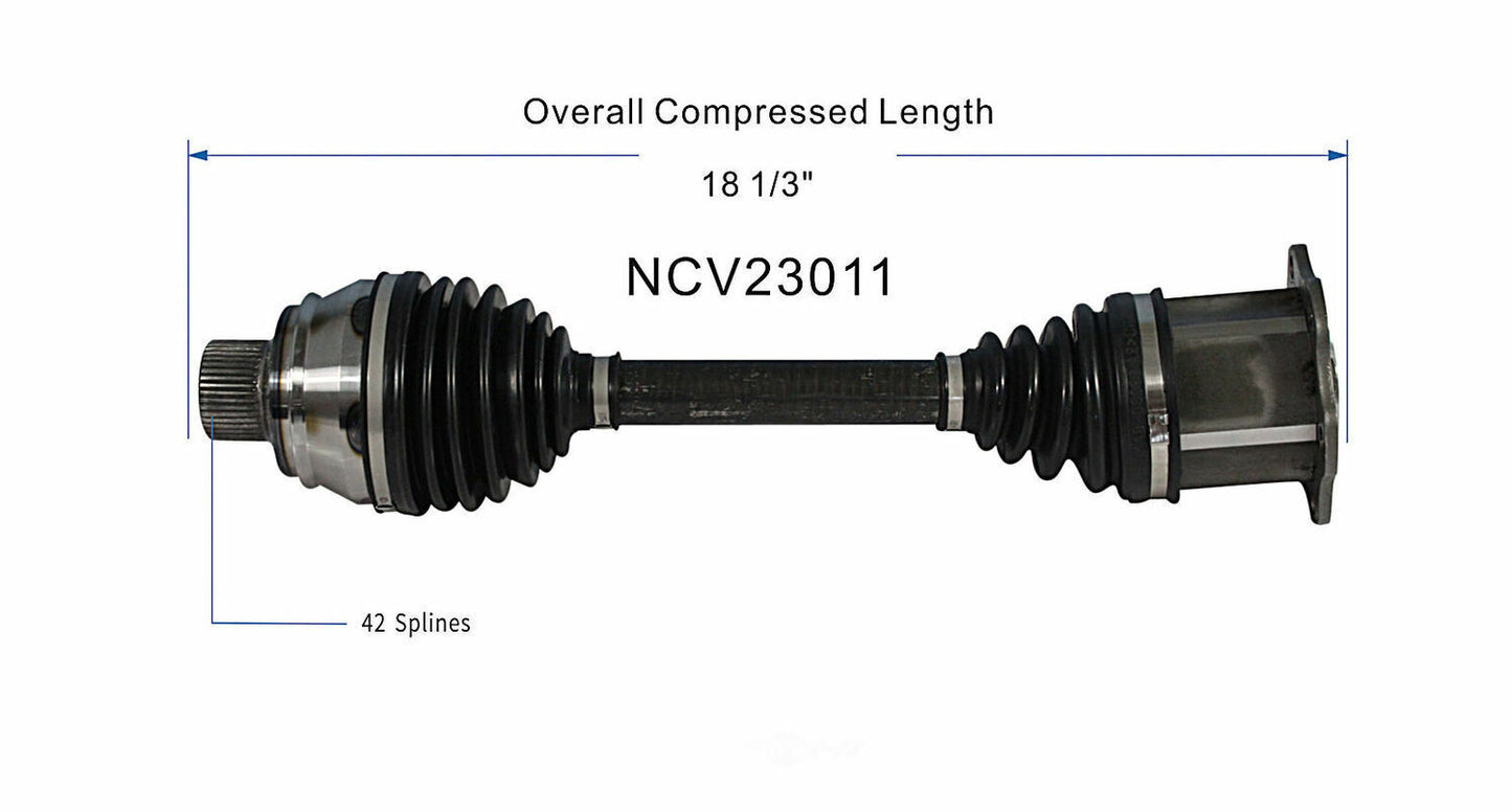 GSP North America NCV23011 CV Axle Assembly
