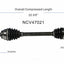 GSP North America NCV47021 CV Axle Assembly