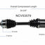 GSP North America NCV53579 CV Axle Assembly