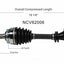 GSP North America NCV62006 CV Axle Assembly