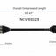 GSP North America NCV69028 CV Axle Assembly