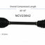 GSP North America NCV23642 CV Axle Assembly