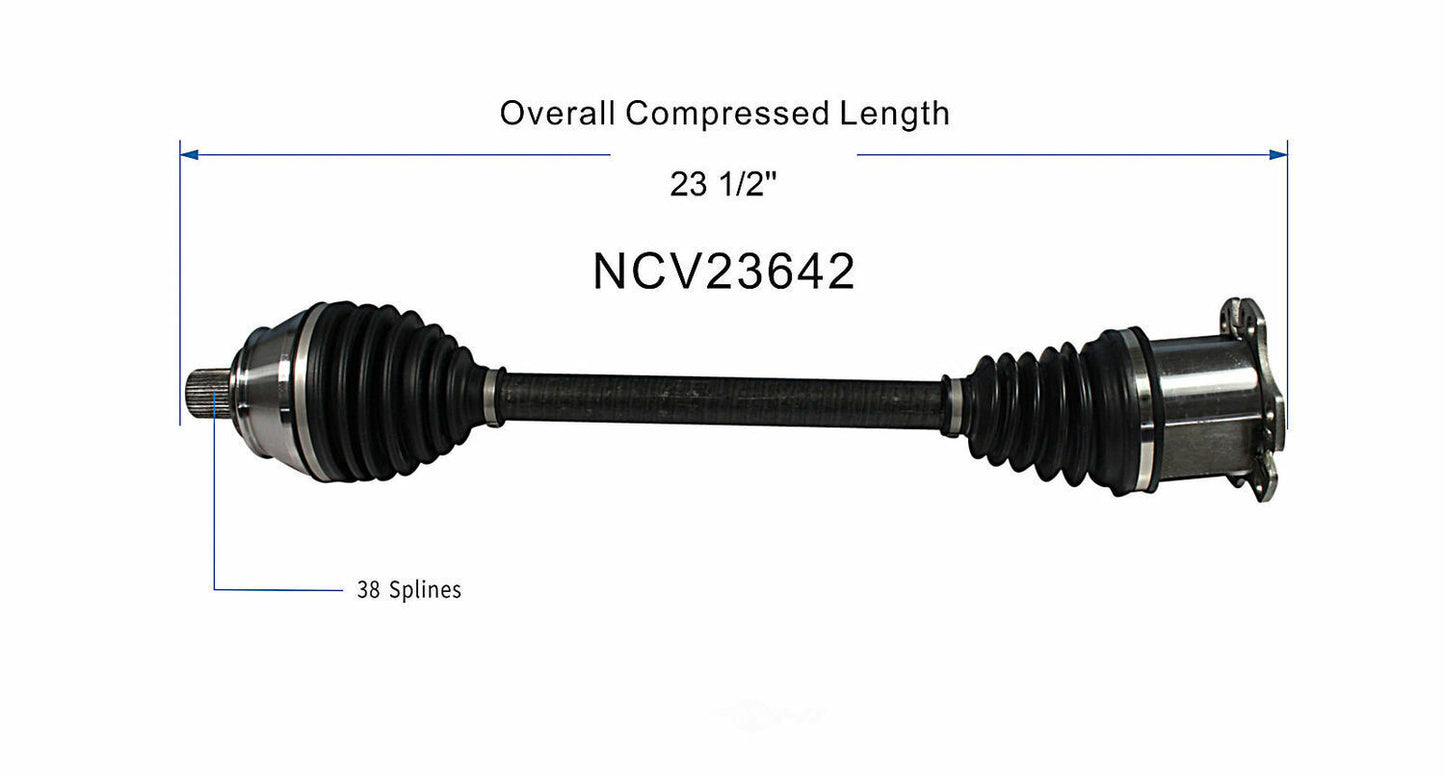 GSP North America NCV23642 CV Axle Assembly