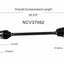 GSP North America NCV37062 CV Axle Assembly