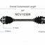 GSP North America NCV10308 CV Axle Assembly