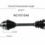 GSP North America NCV51546 CV Axle Assembly