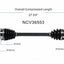 GSP North America NCV36553 CV Axle Assembly