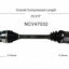 GSP North America NCV47032 CV Axle Assembly
