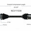 GSP North America NCV11039 CV Axle Assembly