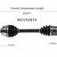 GSP North America NCV53915 CV Axle Assembly