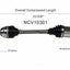 GSP North America NCV10301 CV Axle Assembly