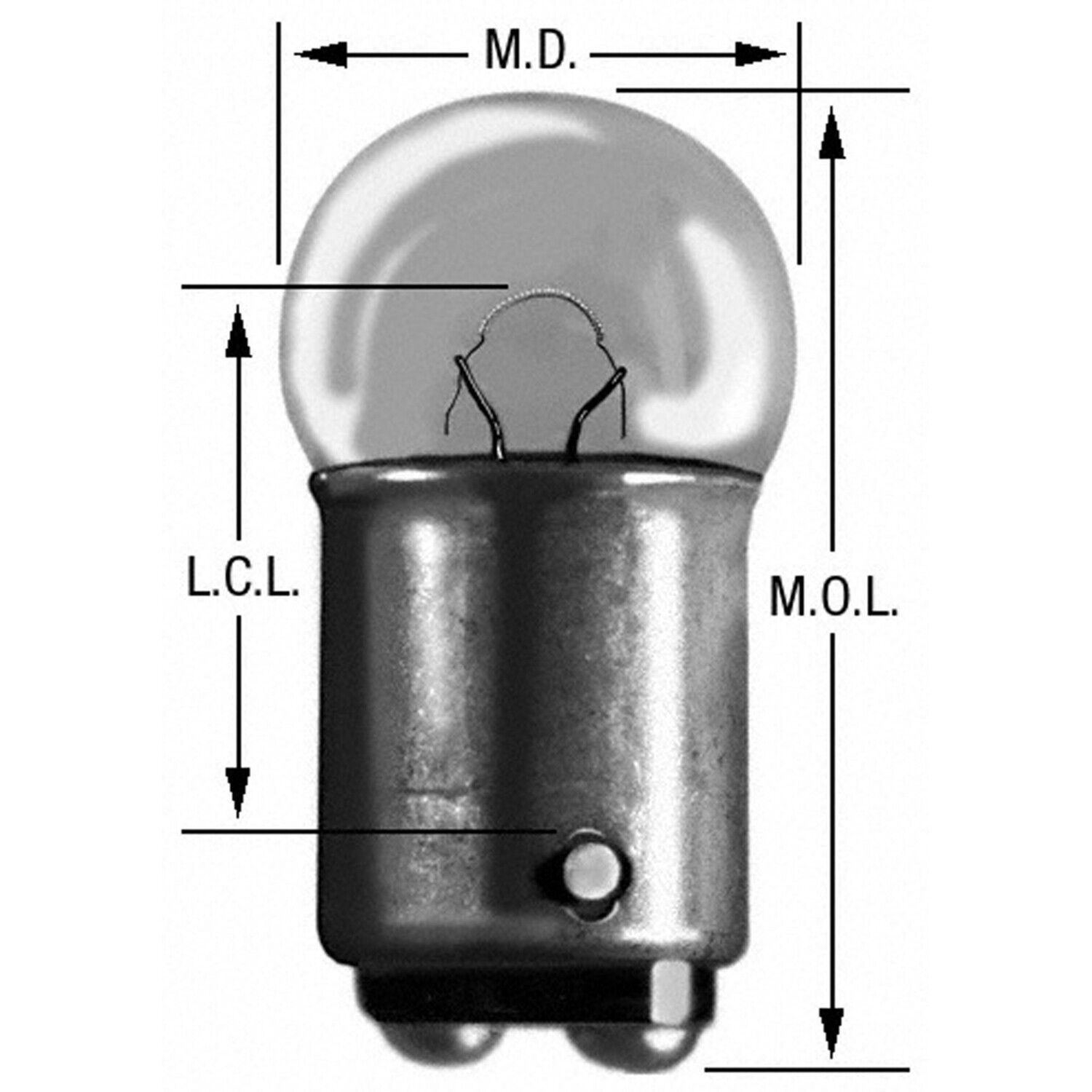 Wagner 90 Courtesy Light Bulb