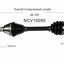 GSP North America NCV10090 CV Axle Assembly
