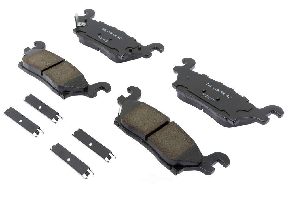 ACDelco Professional Durastop 17D1120CHF1 Disc Brake Pad Set