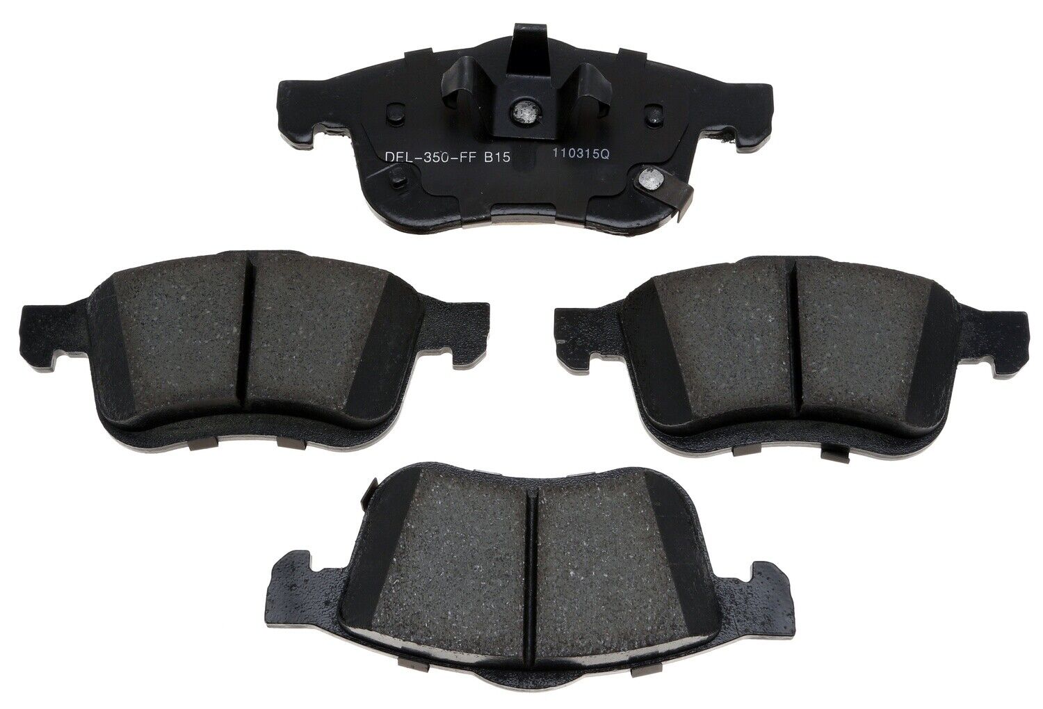 ACDelco Professional Durastop 17D1721C Disc Brake Pad Set