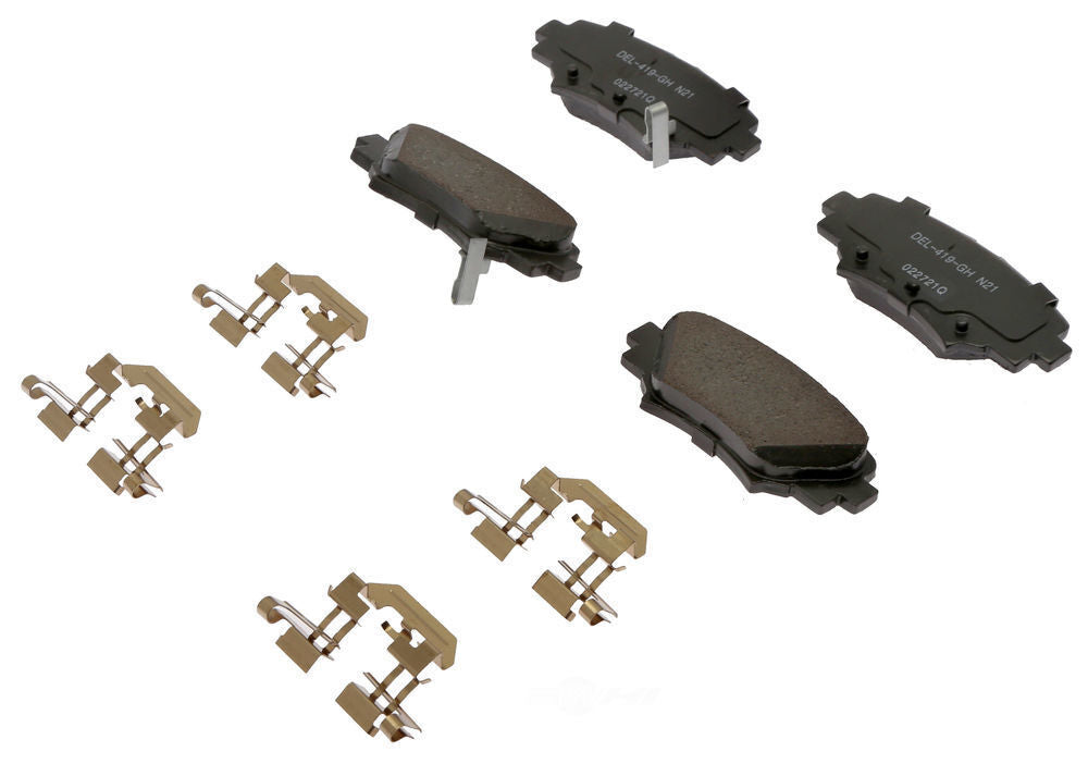 ACDelco Professional Durastop 17D1729CHF1 Disc Brake Pad Set