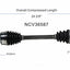 GSP North America NCV36587 CV Axle Assembly