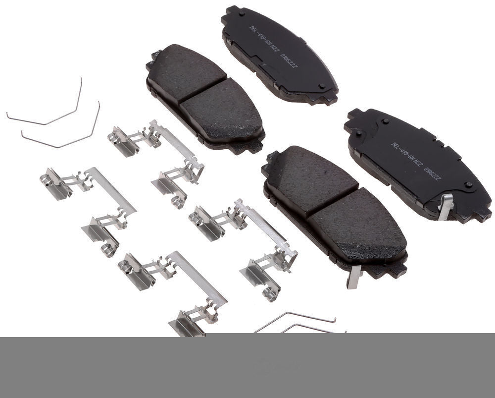 ACDelco Professional Durastop 17D2218CH Disc Brake Pad Set