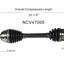 GSP North America NCV47009 CV Axle Assembly