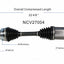 GSP North America NCV27004 CV Axle Assembly
