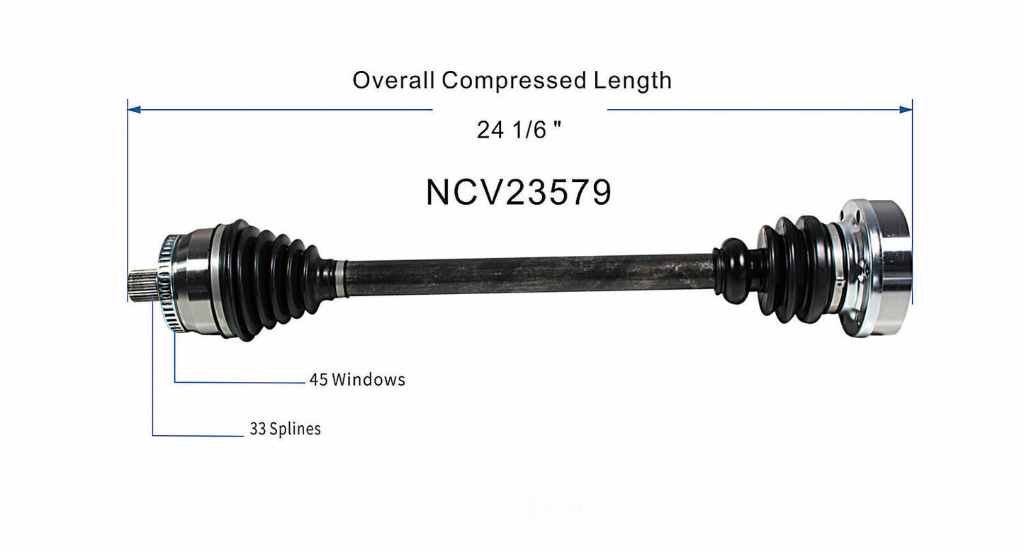 GSP North America NCV23579 CV Axle Assembly