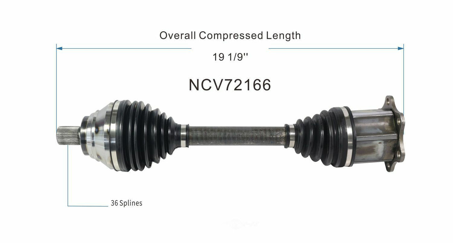 GSP North America NCV72166 CV Axle Assembly