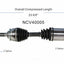 GSP North America NCV40005 CV Axle Assembly
