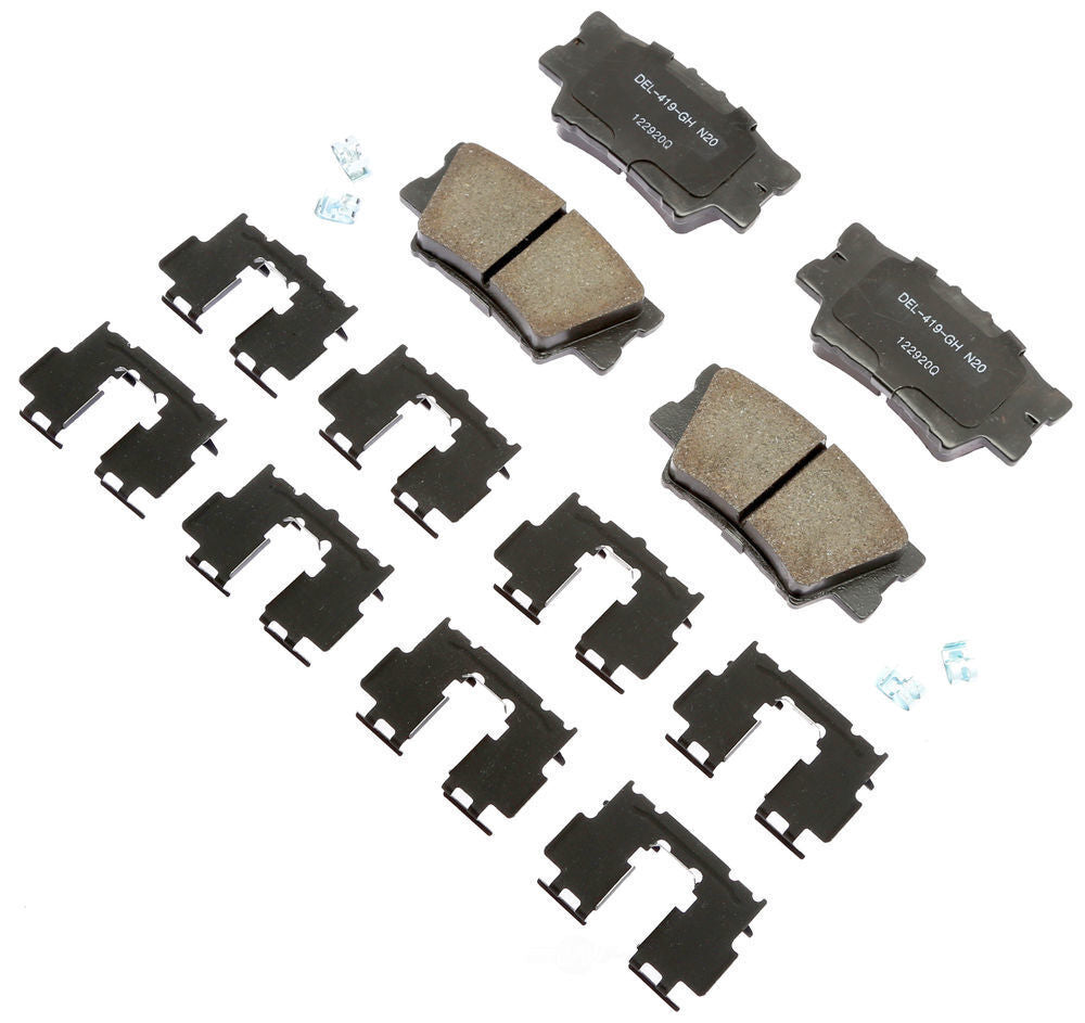 ACDelco Professional Durastop 17D1212CHF1 Disc Brake Pad Set