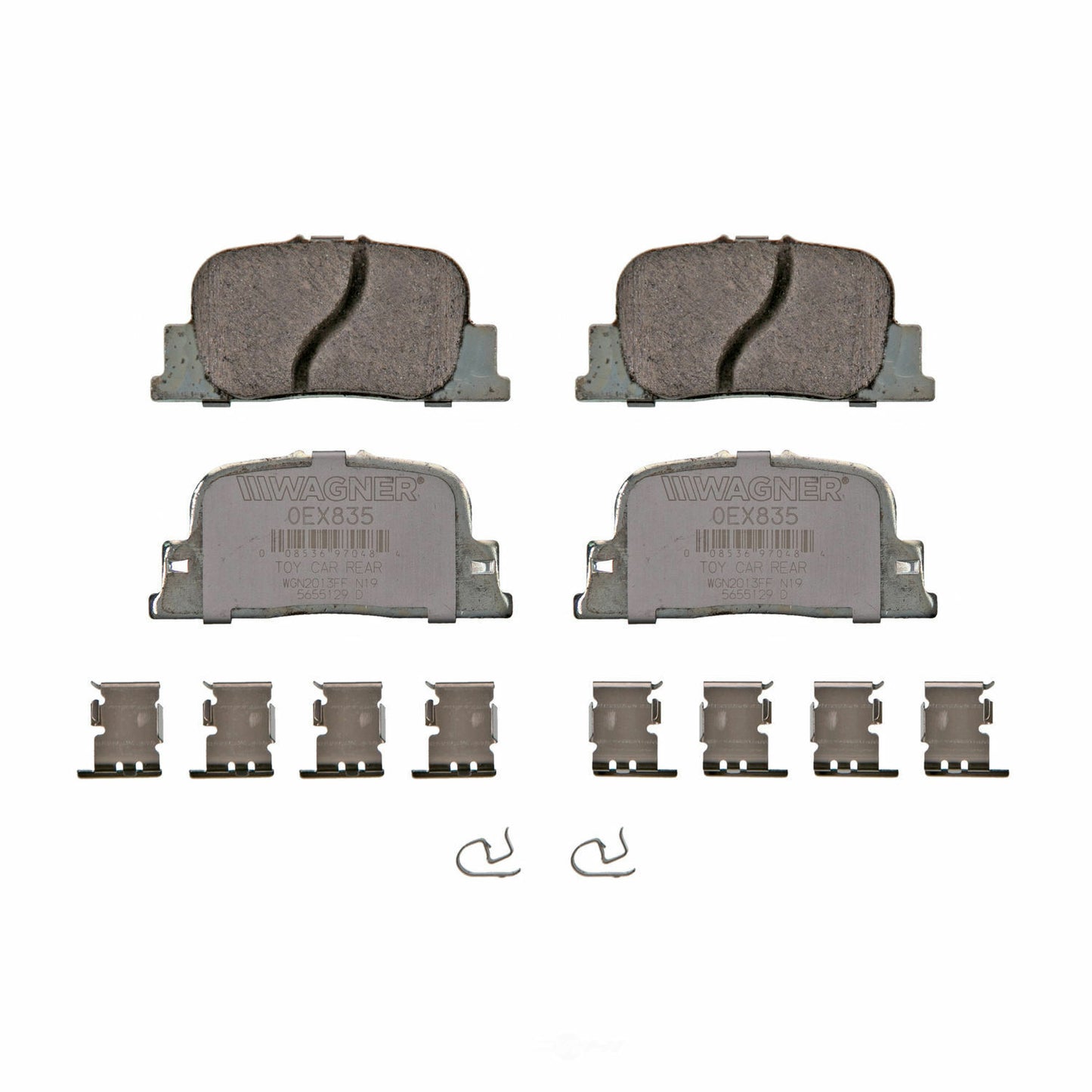 Wagner OEX835 Disc Brake Pad Set