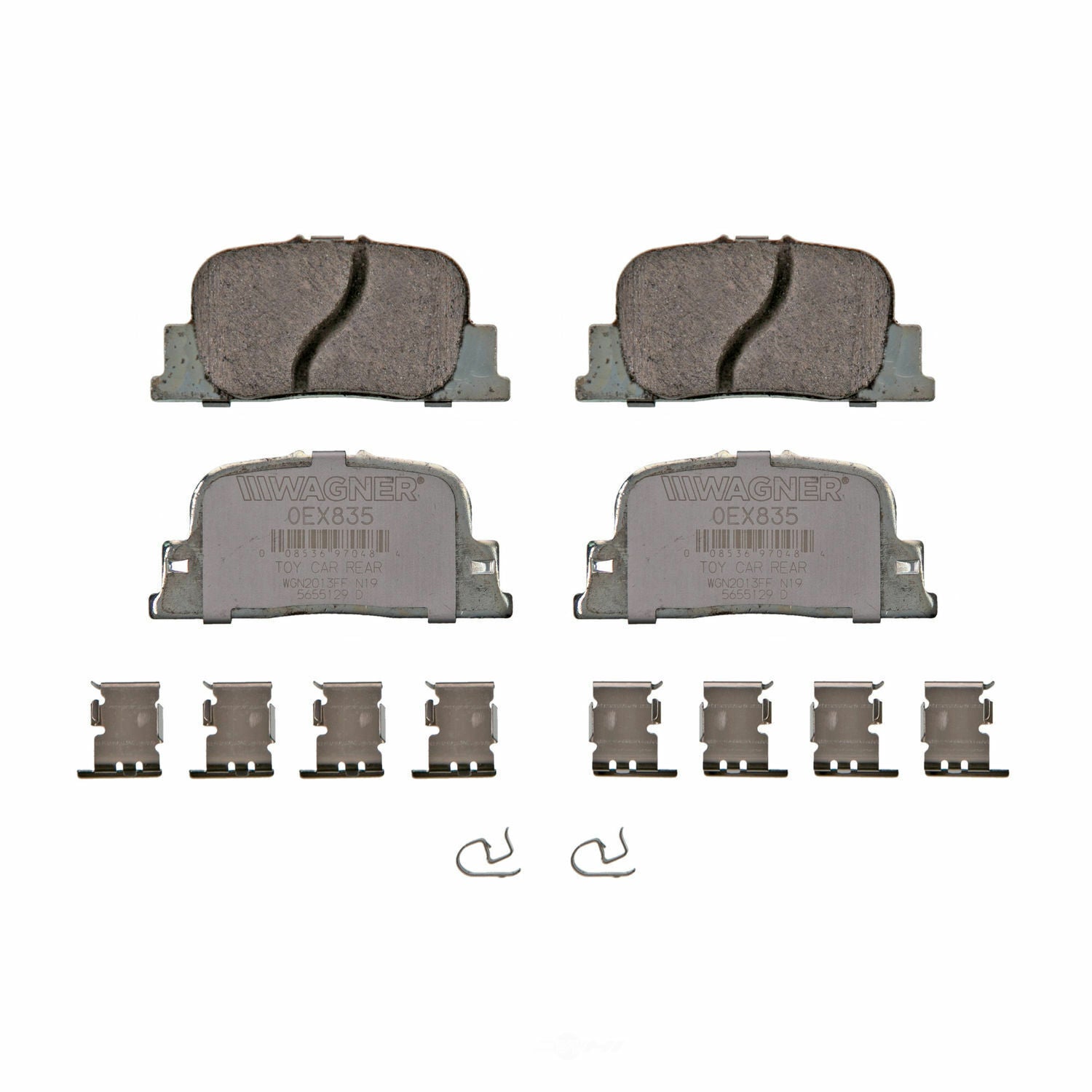 Wagner OEX835 Disc Brake Pad Set