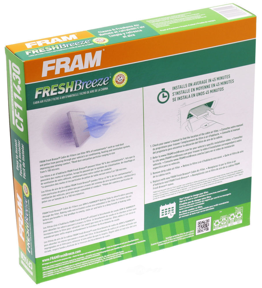 Fram CF11430 Cabin Air Filter