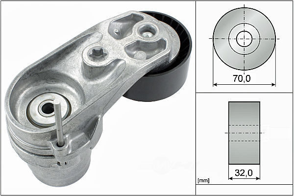 INA FT40433 Accessory Drive Belt Tensioner Assembly