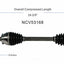 GSP North America NCV53168 CV Axle Assembly