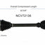 GSP North America NCV72136 CV Axle Assembly