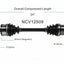 GSP North America NCV12509 CV Axle Assembly