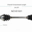 GSP North America NCV51021 CV Axle Assembly