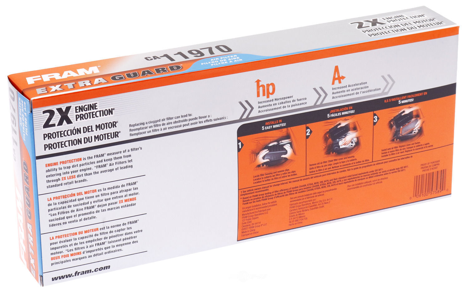 Fram CA11970 Air Filter