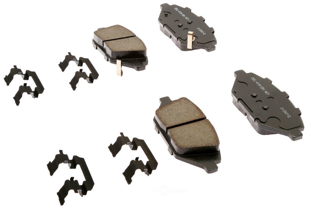 ACDelco Professional Durastop 17D1864CHF1 Disc Brake Pad Set