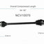 GSP North America NCV10070 CV Axle Assembly