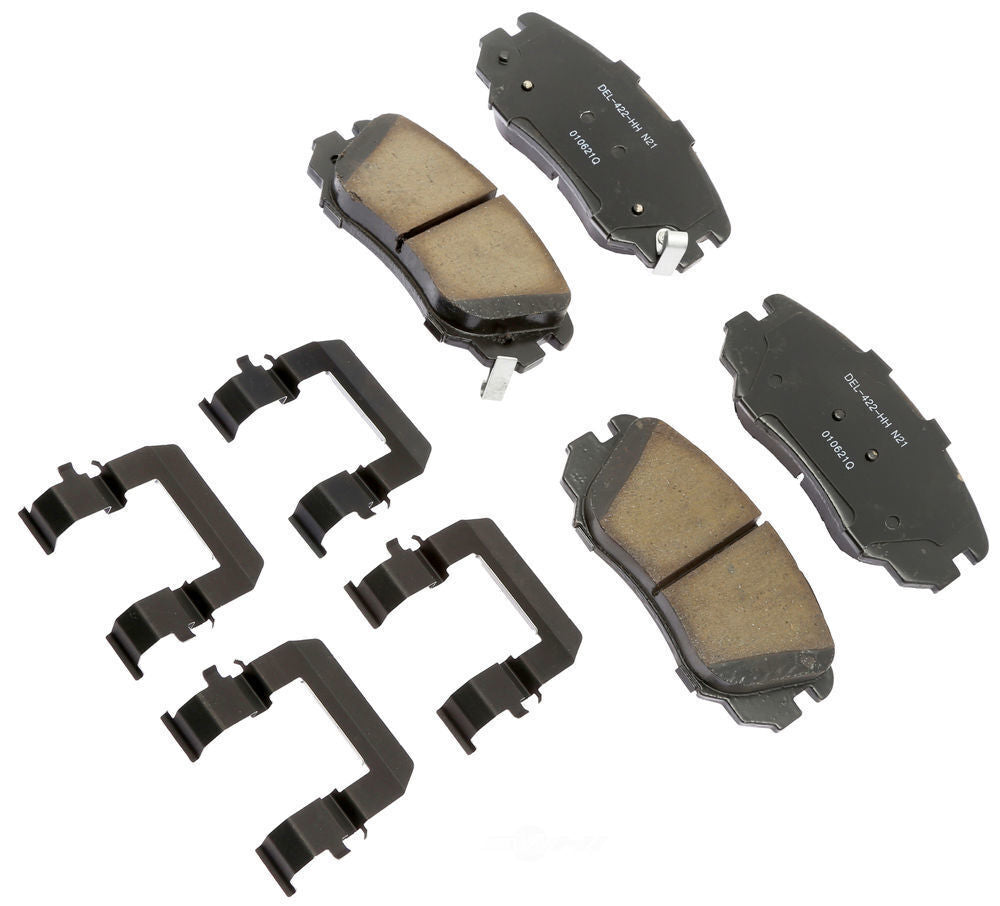 ACDelco Professional Durastop 17D1421CHF1 Disc Brake Pad Set