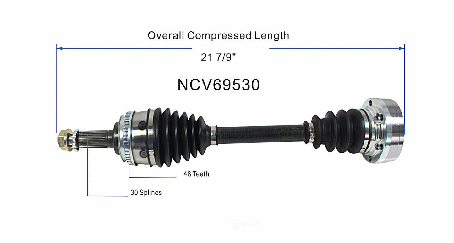 GSP North America NCV69530 CV Axle Assembly
